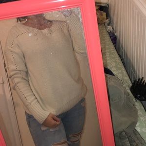 Cream GAP Sweater